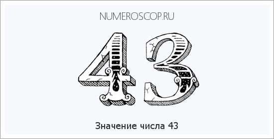 Что 43 есть. 43 Число. Значение числа 43. Цифра 43 в картинках. Цифры 43 года.